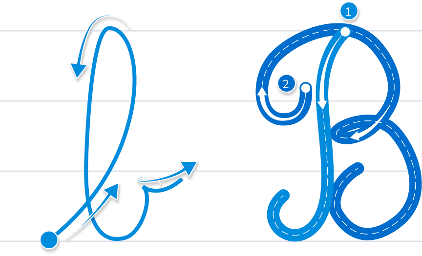 B