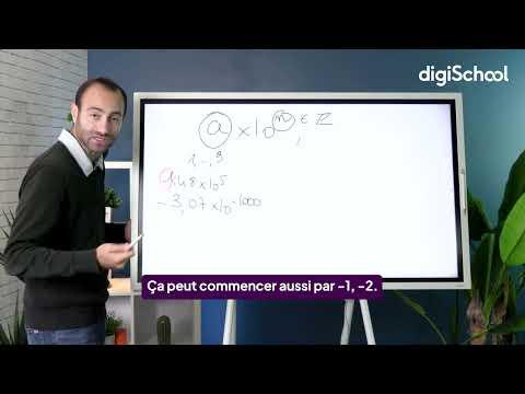 Calculer avec une notation scientifique - Maths