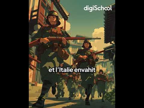 Un conflit mondial : protagonistes et phases de la guerre - Cours