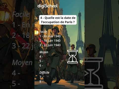 8 dates d"histoire à connaitre pour le bac #quiz