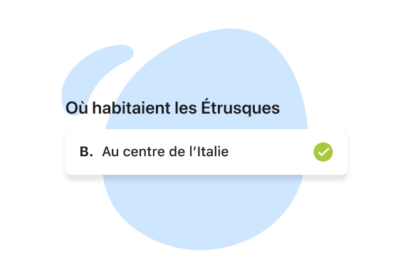 Illustration d'un avantage