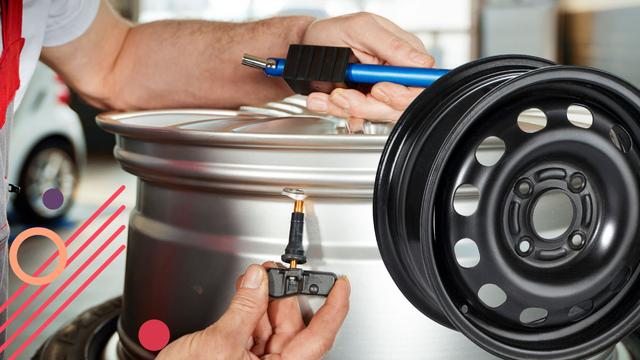 roues voilées voiture