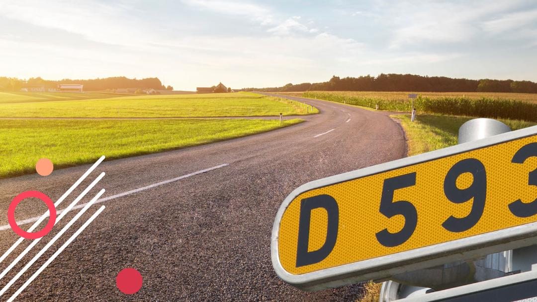 Routes départementales signalisation et règles de circulation