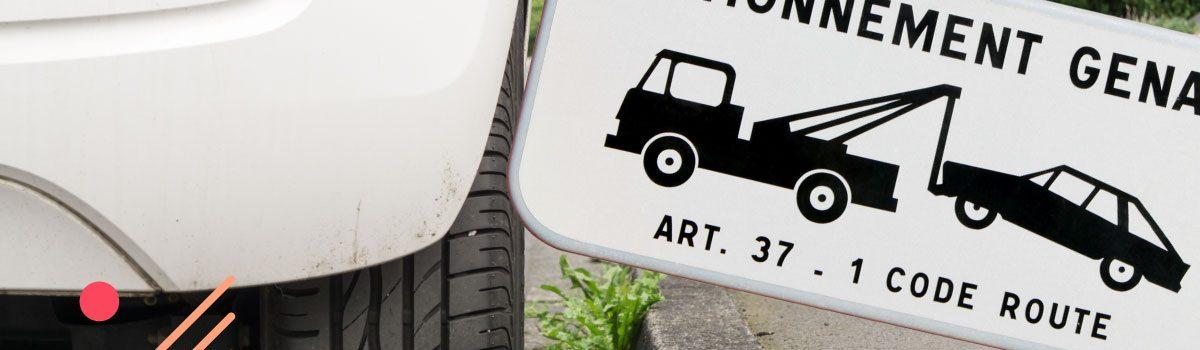 stationnement sur trottoir