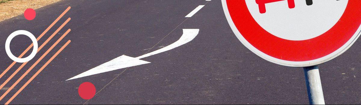 flèche de rabattement