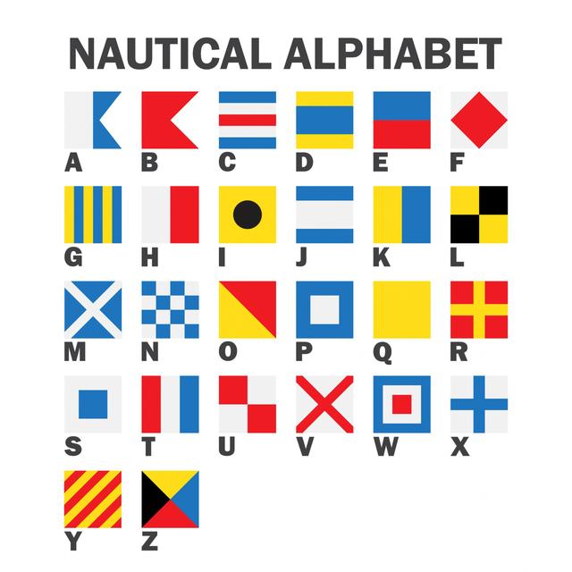 alphabet bateau