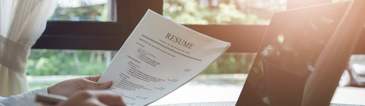 Les fautes les plus courantes à éviter dans les CV