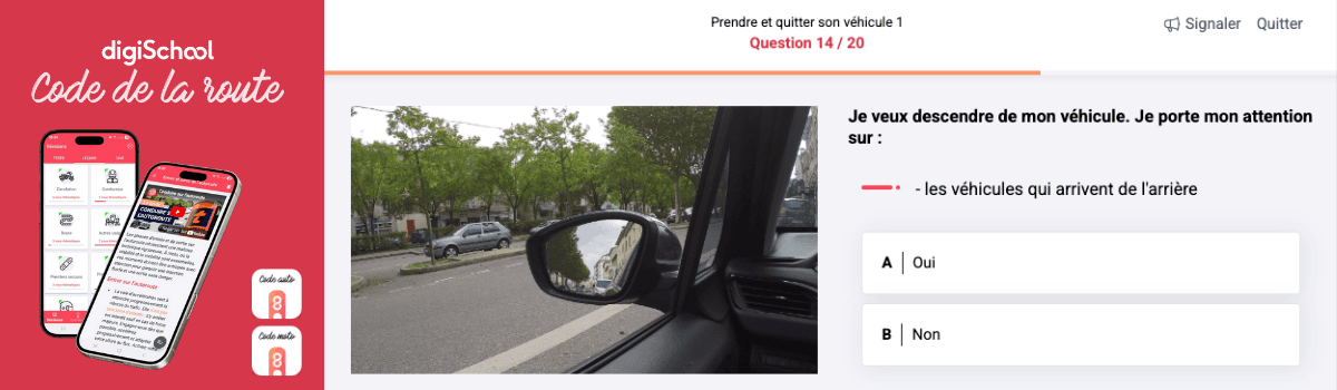 examen du code de la route
