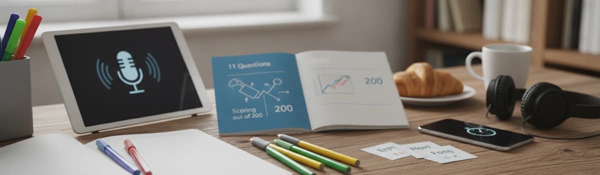 TOEIC Speaking : les 11 questions, la notation sur 200 et comment s'entraîner