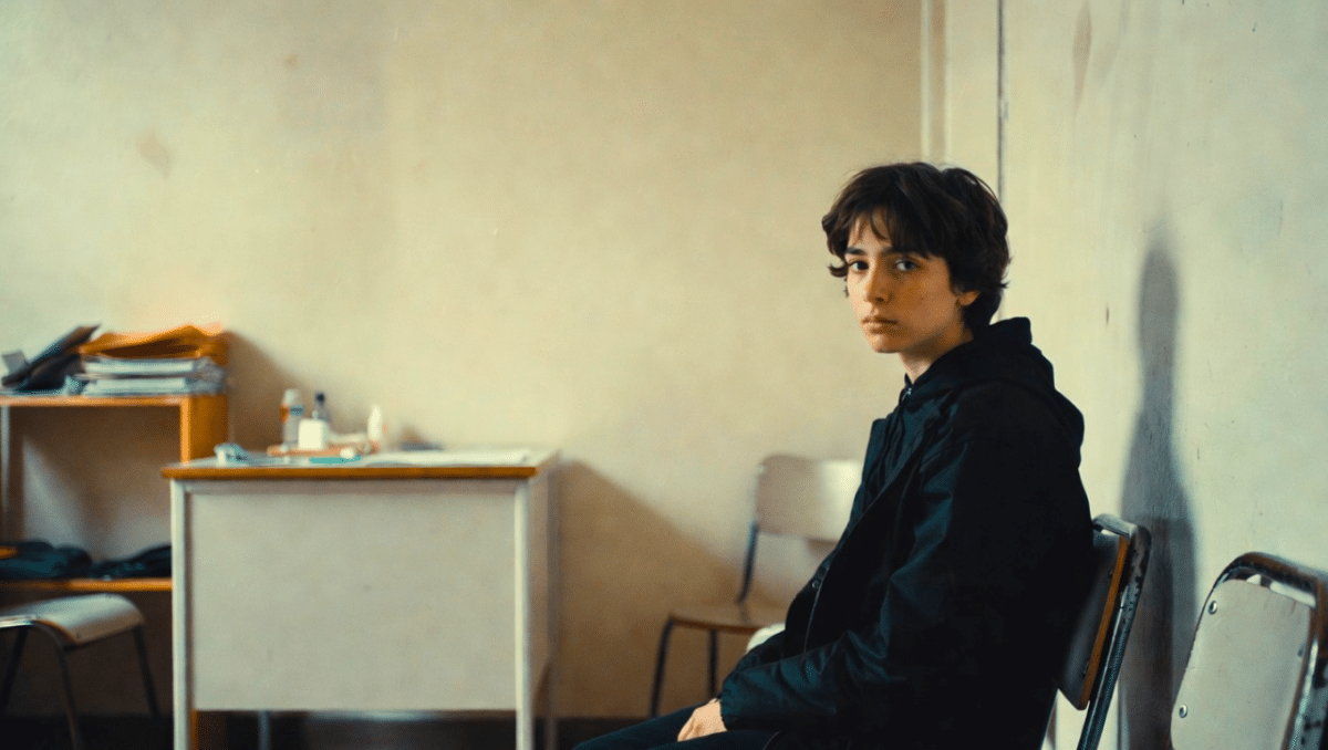 Adolescent assis seul dans une salle de classe, illustrant les difficultés liées à la santé mentale et au mal-être scolaire.